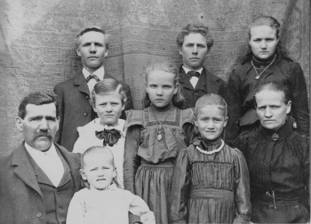 Auswandererfamilie Häusle um 1900