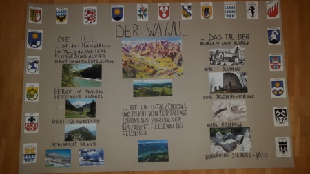 Plakat zum Walgau von Yunus, Mustafa und Collin , Klasse 4a der VS Rot-Kreuz Lustenau